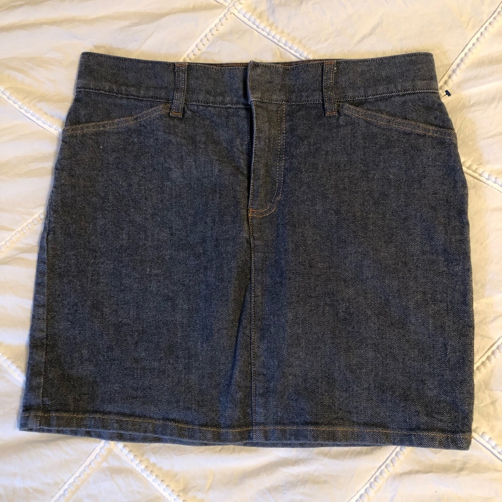 Gap jean skirt